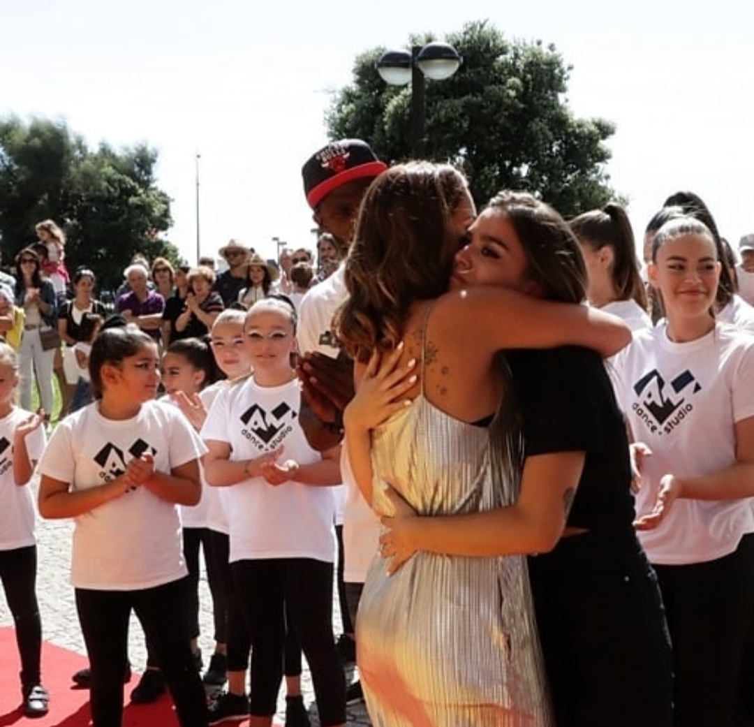 Ana e Francisca Marques na abertura da Academia